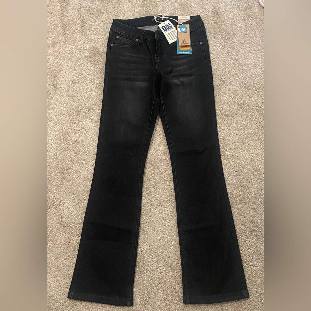 Women’s Prana Geneva Bootcut Mid-Rise Jeans size 0 short